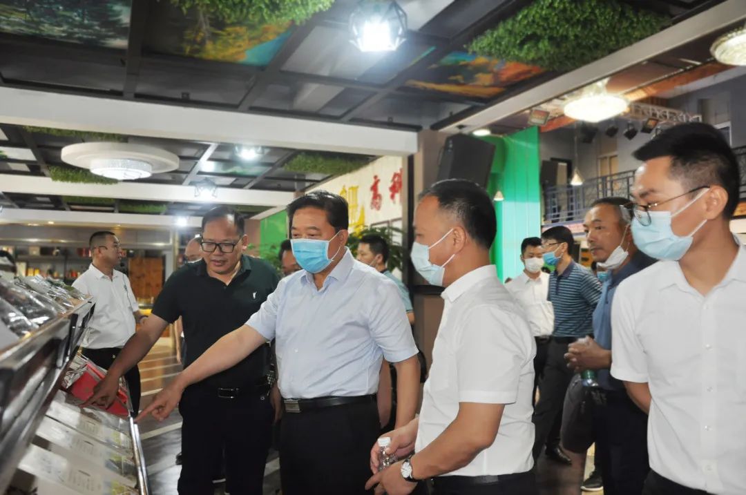 益阳市粤港澳大湾区“菜篮子”考察团莅临粤旺集团参观考察