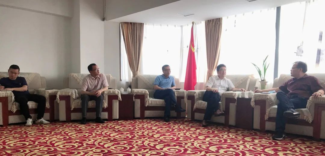隆平高科产业园来粤旺集团就合作事宜进行座谈交流